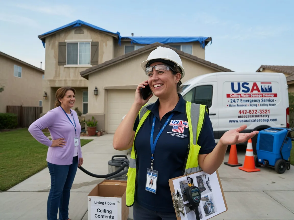 Ceiling Water Damage Restoration Saint Joseph, IL FAQs